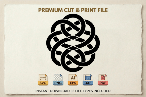 Download Ultra Detailed Celtic Circle Knot SVG - Ultra Collection