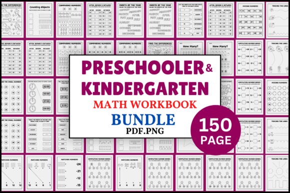 Download Preschool and Kindergarten Math Workbook - Premium Resources