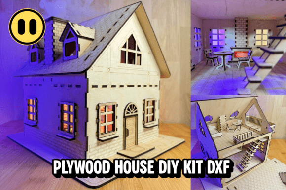 Download Plywood House DIY Kit - House Collection
