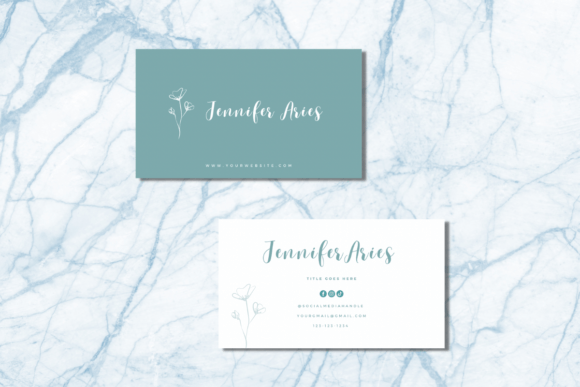 Download Green White Business Card Template - Business Collection